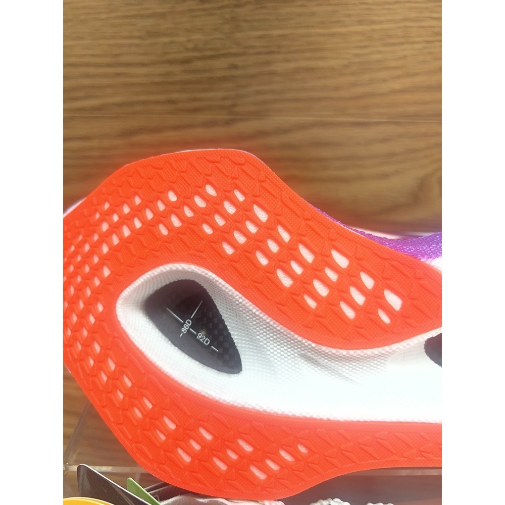 Scarpa da Running 361 FLAME 4: Egret / Neon Purplevine men's size 7 - Picture 8 of 9